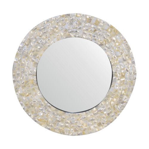 Specchio a muro - MOSAIC  - Artisan Furniture - contemporaneo / rotondo / in legno massiccio