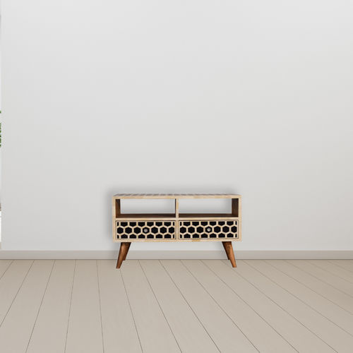 Mobile multimediale in stile scandinavo - HONEYCOMB  - Artisan Furniture - con cassetti / con ripiani / ad uso residenziale