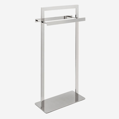 Portasalviette a 2 barre - COMPACT - BATH BAZAAR - da terra / in acciaio inossidabile