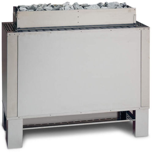 Stufa per sauna elettrica - 34.g - Fire Ice Systemtec Georg Zelger e.K. - 10 kW...20 kW / 20 kW...50 kW / a pavimento