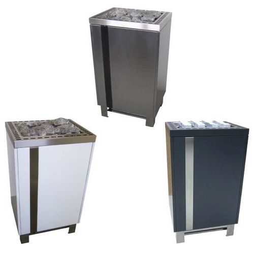 Stufa per sauna elettrica - thermos tm48-s  - Fire Ice Systemtec Georg Zelger e.K. - 5 kW...10 kW / 10 kW...20 kW / in acciaio inossidabile