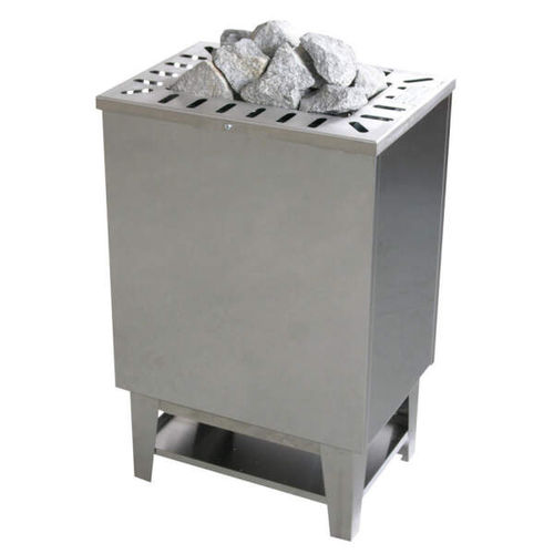 Stufa per sauna elettrica - Ewald Lang S-therm - Fire Ice Systemtec Georg Zelger e.K. - 5 kW...10 kW / 0 - 5 kW / a pavimento
