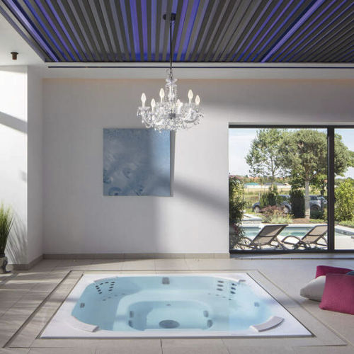 Spa da incasso - Wave - Fire Ice Systemtec Georg Zelger e.K. - ad incasso / quadrata / 4 posti