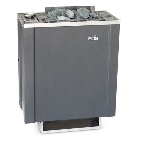 Stufa per sauna elettrica - eos Bi-O Filius w - Fire Ice Systemtec Georg Zelger e.K. - 5 kW...10 kW / 0 - 5 kW / da parete