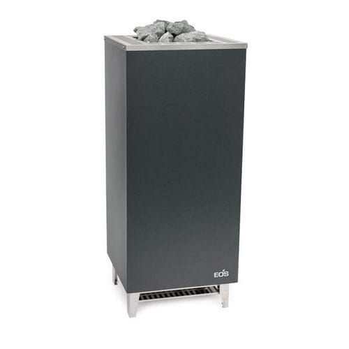 Stufa per sauna elettrica - eos Cubo Plus - Fire Ice Systemtec Georg Zelger e.K. - 5 kW...10 kW / 10 kW...20 kW / a pavimento