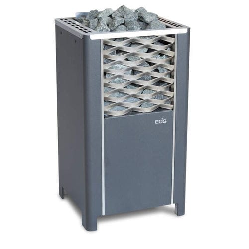 Stufa per sauna elettrica - eos FinnRock - Fire Ice Systemtec Georg Zelger e.K. - 5 kW...10 kW / 10 kW...20 kW / a pavimento