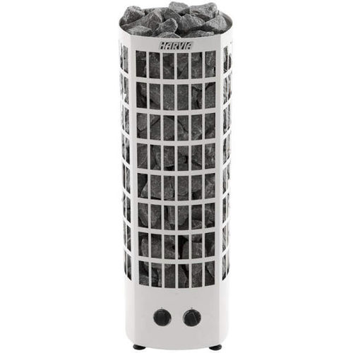 Stufa per sauna elettrica - Cilindro pc70e - Fire Ice Systemtec Georg Zelger e.K. - 7 kW / a pavimento / in acciaio inossidabile