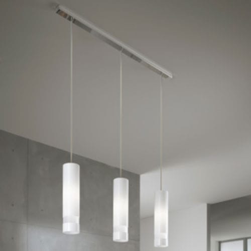 Lampada a sospensione - OTELLO - LAM Export - in acciaio / in vetro / contemporanea