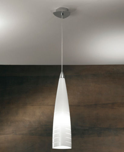 Lampada a sospensione - IRIS - LAM Export - in acciaio / in vetro / contemporanea