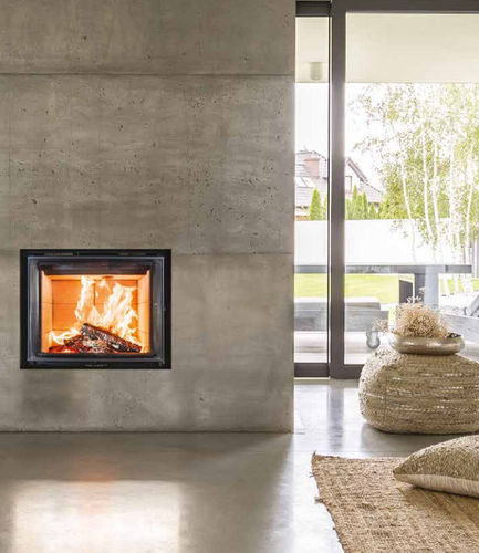 Camino a legna - CONCEPT 690 - BODART & GONAY - da incasso / a parete / Faccia singola