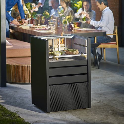 Barbecue a legna - BG CHEF - BODART & GONAY - mobile / in metallo / in calcestruzzo