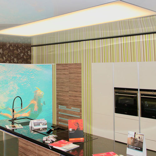 Copertura vetrata in tessuto - Nevitec Stretch Ceiling
