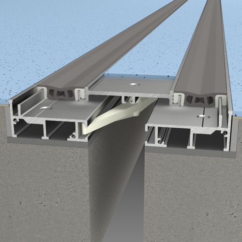 Giunto di dilatazione in gomma - DGTR & GTR SERIES - CS Construction Specialties - in termoplastica / in alluminio / da pavimento