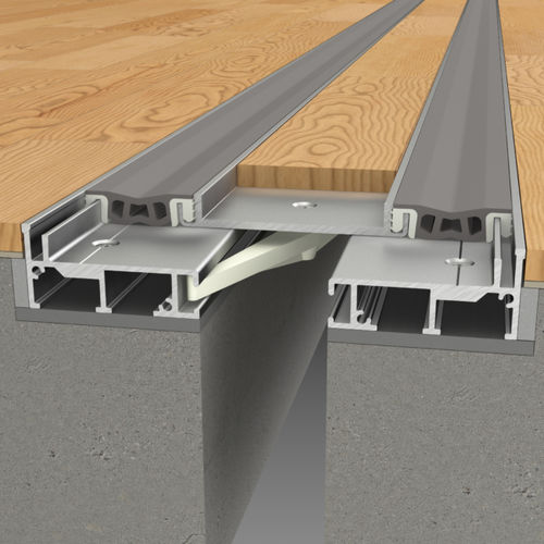 Giunto di dilatazione in gomma - DGTRD & GTRD SERIES - CS Construction Specialties - in termoplastica / in alluminio / da pavimento