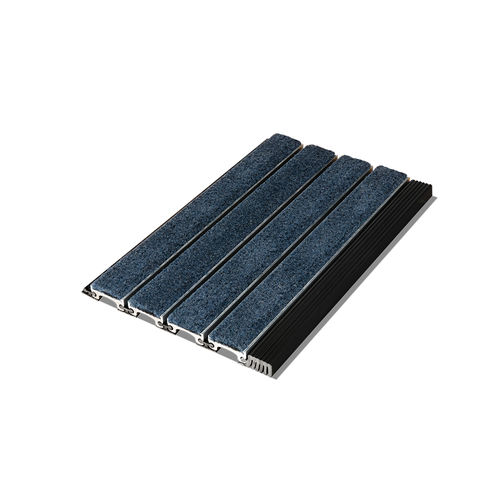 Tappeto d'ingresso contract - PEDILUXE® - CS Construction Specialties - in alluminio / in ottone / antisporco