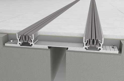 Giunto di dilatazione in PVC - HOD-HD & HOD-HDS series - CS Construction Specialties - in alluminio / in acciaio inossidabile / in acciaio inossidabile lucido