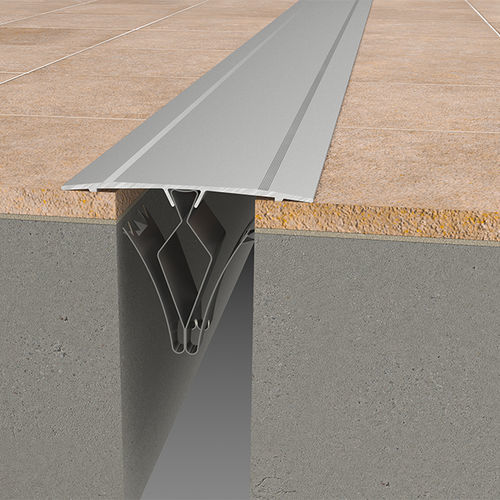 Giunto di dilatazione in alluminio - W SERIES - CS Construction Specialties - per pavimento / per muro / per giunti