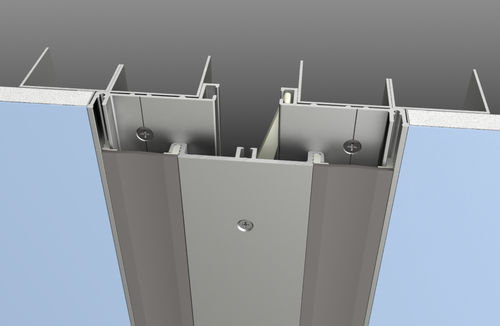 Giunto di dilatazione in gomma - GTW SERIES - CS Construction Specialties - in termoplastica / in alluminio / per muro