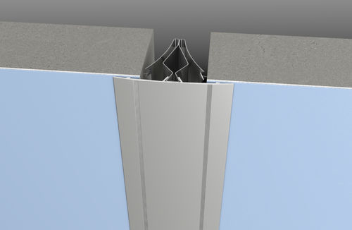 Coprigiunto in alluminio - W SERIES  - CS Construction Specialties - in acciaio inossidabile / per giunto di dilatazione