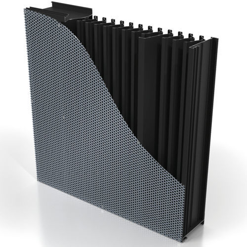 Griglia di ventilazione in alluminio - PL-5700 - CS Construction Specialties - rettangolare / per esterni / da interno