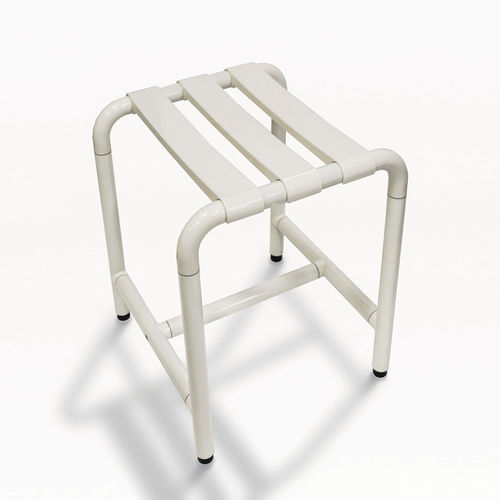Sgabello da doccia contemporaneo - SG.T - STYLA s.r.l. - in acciaio / con supporto in acciaio / con 4 gambe