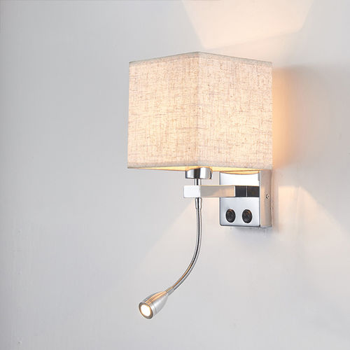 Applique contemporanea - KD-LWL-ALK30 - kindom opto-electronic co.,ltd - da interno / in alluminio / in tessuto