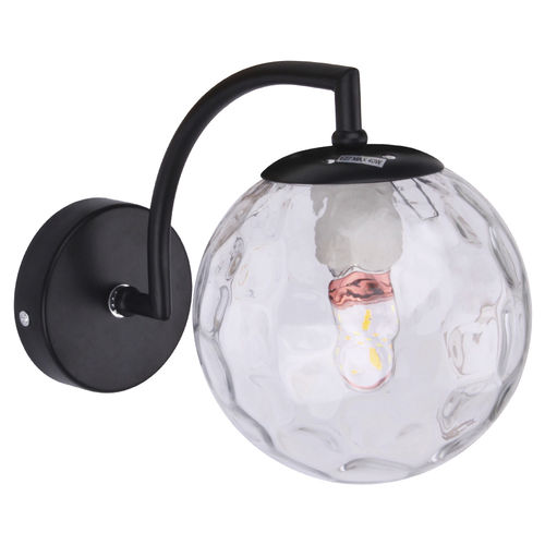 Applique contemporanea - KD-LWL-ALH02 - kindom opto-electronic co.,ltd - da interno / in vetro / in acciaio