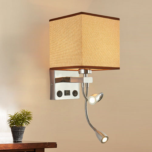Applique contemporanea - KD-LWL-ALUK31 - kindom opto-electronic co.,ltd - da interno / in alluminio / in tessuto