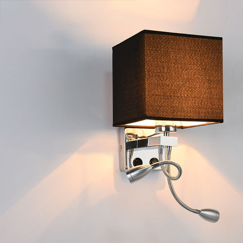 Applique contemporanea - KD-LWL-ALK31 - kindom opto-electronic co.,ltd - da interno / in alluminio / in tessuto