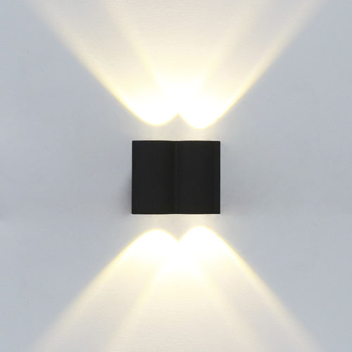 Applique moderna - KD-LWL-A20D - kindom opto-electronic co.,ltd - da esterno / in alluminio / cilindrica