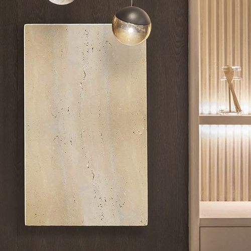 Radiatore elettrico - Le Travertino - Chaleur Naturelle - 750 w / contemporaneo / in pietra naturale