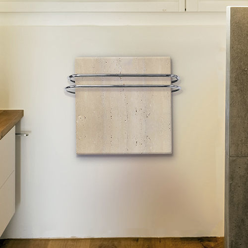 Scaldasalviette elettrico - Le Fante Travertino - Chaleur Naturelle - 750 w / contemporaneo / in pietra naturale