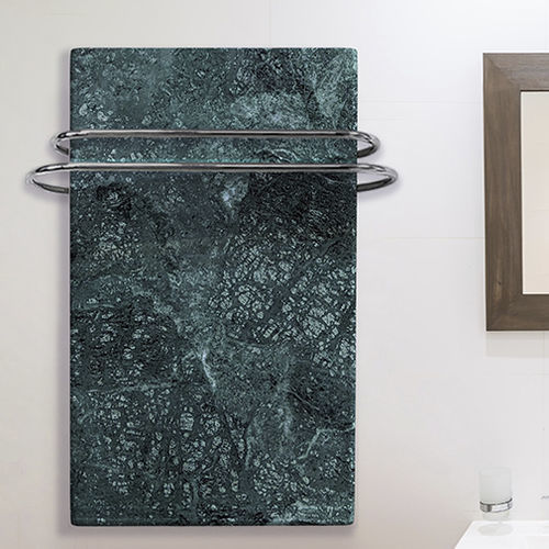 Scaldasalviette elettrico - Le Fante Verde Guatemala - Chaleur Naturelle - 1001 w...1500 w / contemporaneo / in pietra naturale