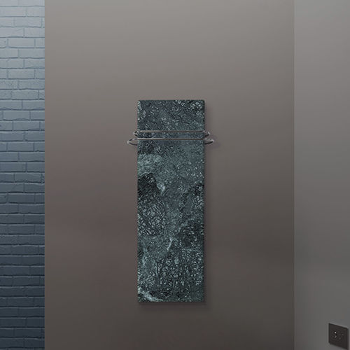 Scaldasalviette elettrico - Le Fante Verde Guatemala - Chaleur Naturelle - 500 w / contemporaneo / in pietra naturale