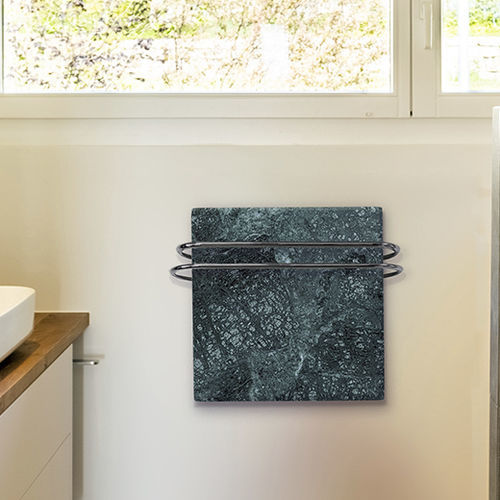 Scaldasalviette elettrico - Le Fante Verde Guatemala - Chaleur Naturelle - 750 w / contemporaneo / in pietra naturale