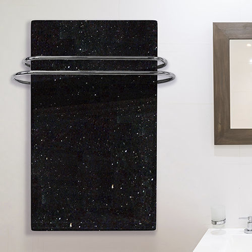 Scaldasalviette elettrico - Le Fante Black Galaxy - Chaleur Naturelle - 1001 w...1500 w / contemporaneo / in pietra naturale