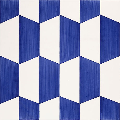 Piastrella in ceramica - Bicolor Hexagon - mavi ceramica - smaltata / semibrillante / dipinta