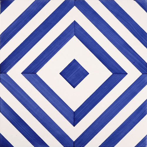 Piastrella in ceramica - Squares - mavi ceramica - semibrillante / dipinta / da interno