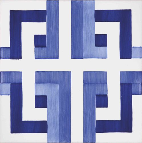 Piastrella in ceramica - Blue Type 14 - mavi ceramica - smaltata / da interno / da bagno