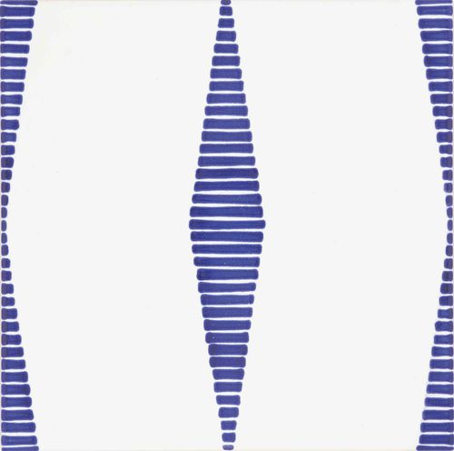 Piastrella in ceramica - Blue Type 17 - mavi ceramica - smaltata / da interno / da esterno