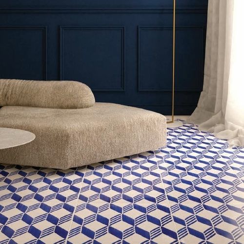 Piastrella in ceramica - Checkered - mavi ceramica - semibrillante / dipinta / da interno