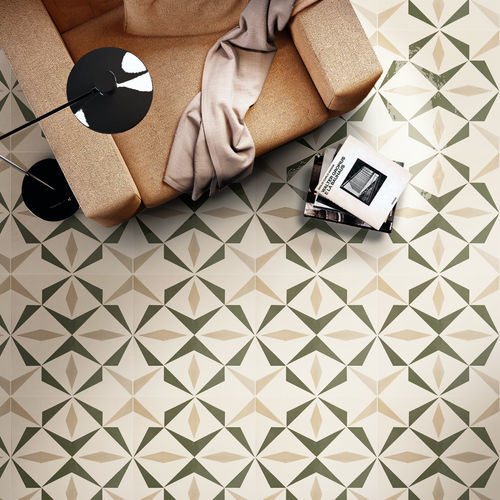 Piastrella in ceramica - Type 22 - mavi ceramica - semibrillante / dipinta / da interno