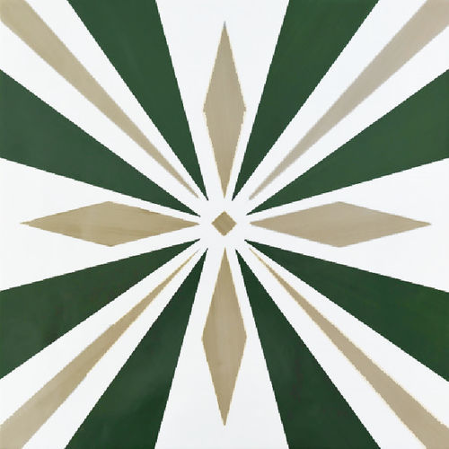 Piastrella in ceramica - Type 26 - mavi ceramica - semibrillante / dipinta / da interno