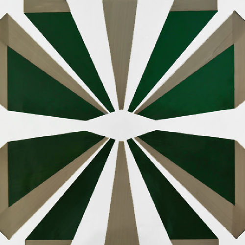 Piastrella in ceramica - Type 25 - mavi ceramica - semibrillante / dipinta / da interno