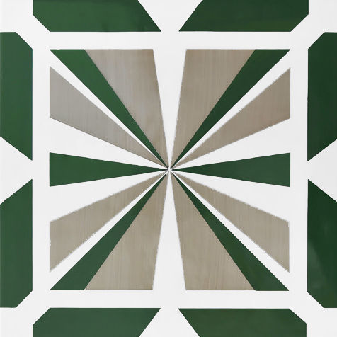 Piastrella in ceramica - Type 21 - mavi ceramica - semibrillante / dipinta / da interno