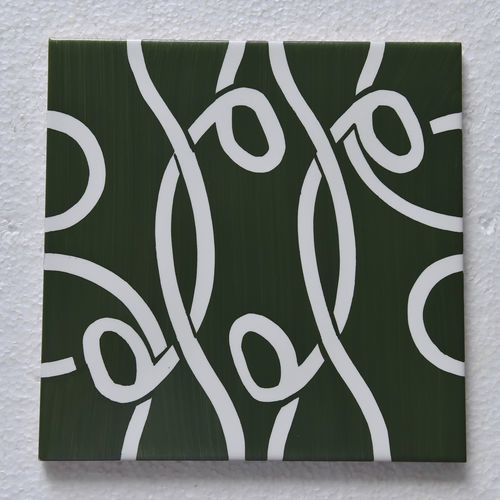 Piastrella in ceramica - Type 1 - mavi ceramica - semibrillante / dipinta / da interno