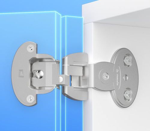 Cerniera per mobile - 2850C51 N - Prämeta - stampaggio a pressione in zinco / contract / contemporanea