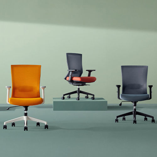 Sedia operativa in tessuto - Iron  - Zhejiang Sunon Furniture Manufacture Co., Ltd. - in metallo / in plastica / imbottita