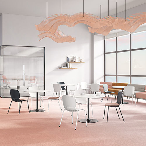 Sedia contemporanea - CMD series - Zhejiang Sunon Furniture Manufacture Co., Ltd. - da interno / in PP / con supporto in legno