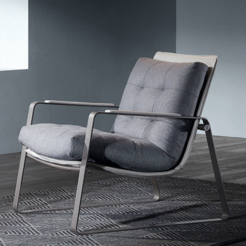 Poltrona contemporanea - UC - Zhejiang Sunon Furniture Manufacture Co., Ltd. - in tessuto / in metallo / per cuscini